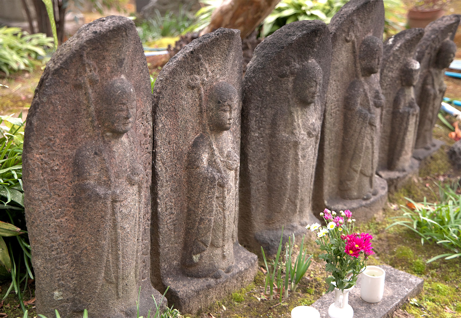 並んだ仏様