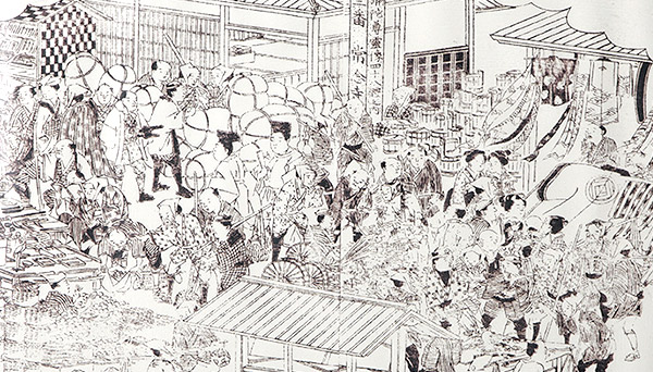 昔の常念寺絵画